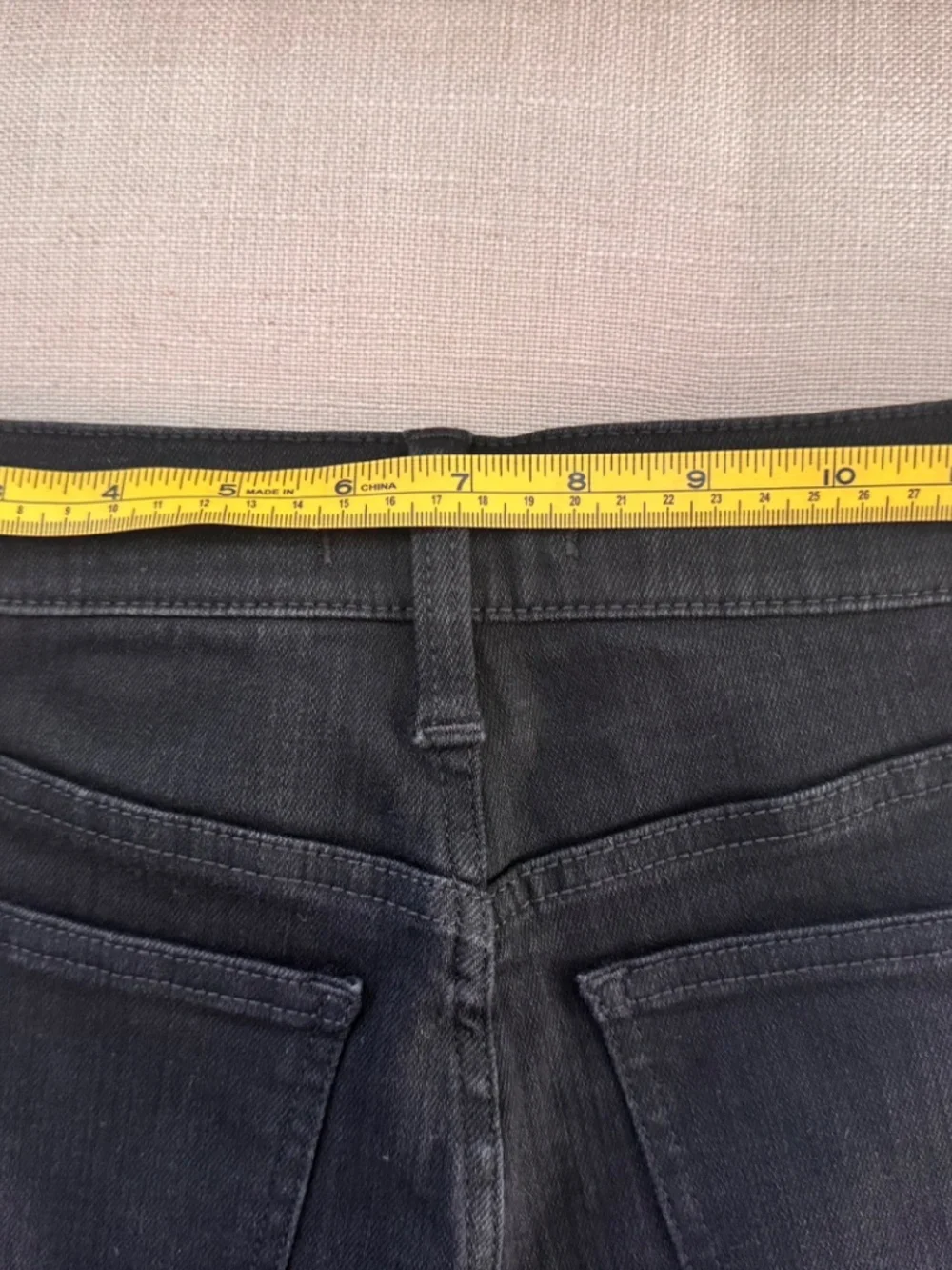 Madewell Stovepipe Jeans | Black | Size 27 | NWOT - Picture 4 of 8